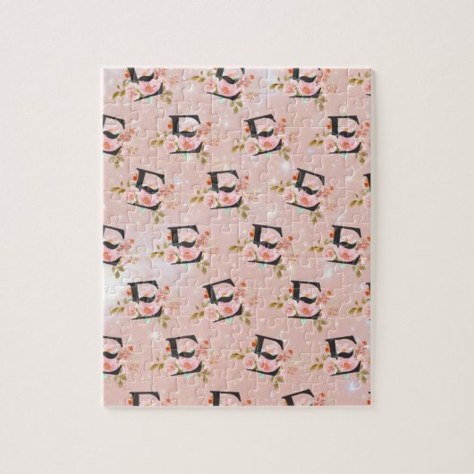 Letter E Legpuzzel (Verticaal)