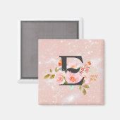 Letter E Magneet (Voorkant / Achterkant)