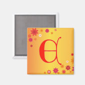 Letter E Magnet (Voorkant / Achterkant)