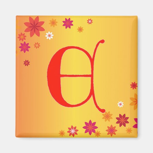 Letter E Magnet (Voorkant)