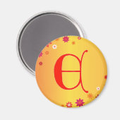 Letter E Magnet (Voorkant / Achterkant)