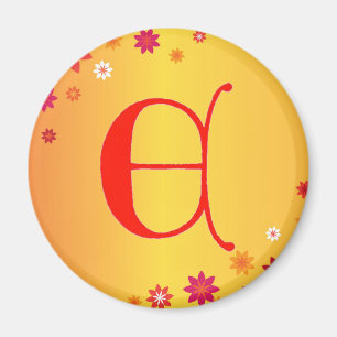 Letter E Magnet