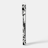 Letter E Middeleeuwse Monogram Art Nouveau Case-Mate iPhone Case (Achterkant / Links)