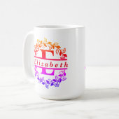 Letter E-namen mok (Voorkant links)