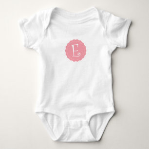  letter "E" Romper
