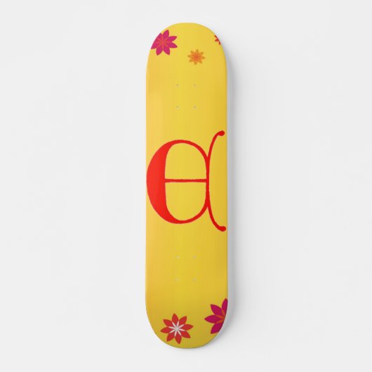 Letter E Skateboard (Voorkant)