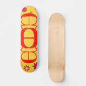 Letter E Skateboard (Voorkant)