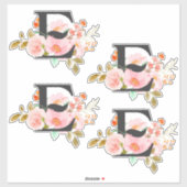 Letter E Sticker (Vel)