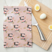 Letter E Theedoek (Quarter Fold)