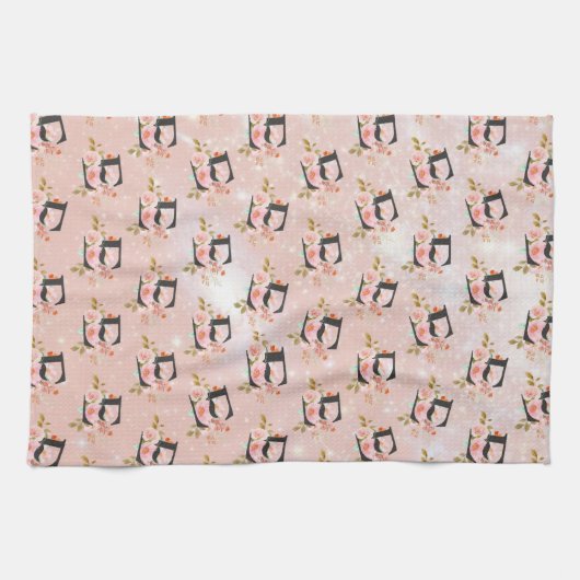 Letter E Theedoek (Horizontaal)