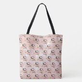 Letter E Tote Bag (Achterkant)