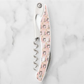 Letter E Waiter's Corkscrew Kurkentrekker (Voorkant)