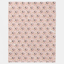 Letter F Fleece Deken