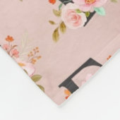 Letter F Fleece Deken (Hoek)