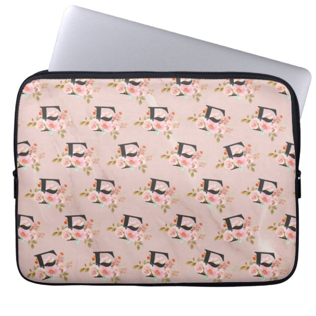 Letter F Laptop Sleeve (Voorkant)
