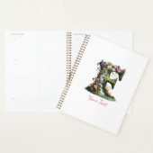 Letter F met Freesia's en Waterval Fantasy Flora Planner (Display)