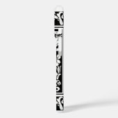Letter F Middeleeuwse Monogram Art Nouveau Case-Mate iPhone Case (Achterkant / Links)