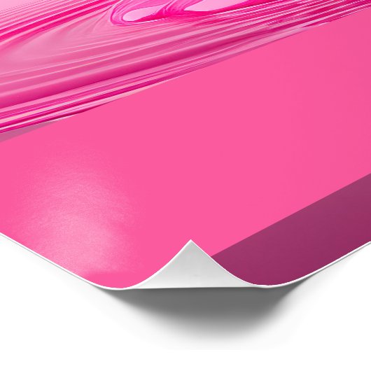 Letter F, Monogram F - Customizable Name Poster (Hoek)