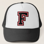 Letter "F" Monogram Trucker Pet (Voorkant)