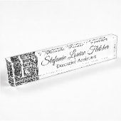 letter "F" Naambordje