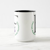 Letter F Peacock Cherish Moments Creëer Memories Mok (Midden)