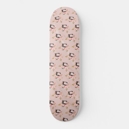 Letter F Persoonlijk Skateboard (Voorkant)