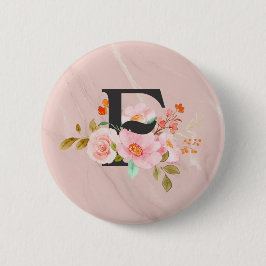 Letter F Ronde Button 5,7 Cm