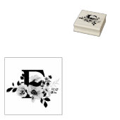 Letter F Rubberstempel (Gestempeld)