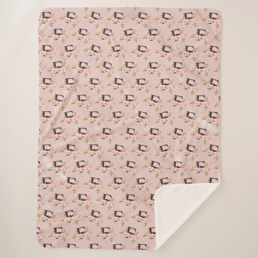 Letter F Sherpa Deken (Voorkant)