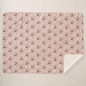 Letter F Sherpa Deken (Voorkant (horizontaal))