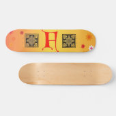 Letter F Skateboard (Horizontaal)
