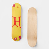 Letter F Skateboard (Voorkant)