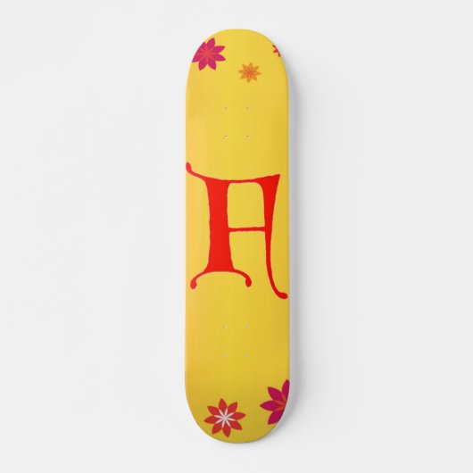 Letter F Skateboard (Voorkant)