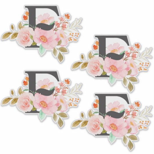 Letter F Sticker (Voorkant)