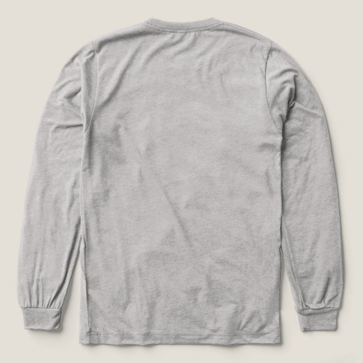 Letter f Thanksgiving gift style  Tri-Blend Shirt (Achterkant)