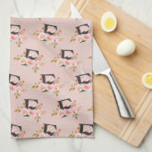 Letter F Theedoek (Quarter Fold)