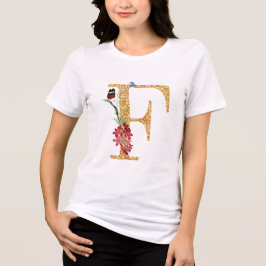 Letter f Tri-Blend shirt