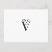 Letter Face Briefkaart (Voorkant)