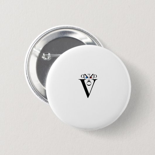Letter Face Button (Voorkant /achterkant)