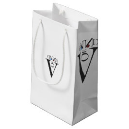 Letter Face Gift Bag Klein Cadeauzakje