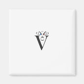 Letter Face Magnet (Voorkant)