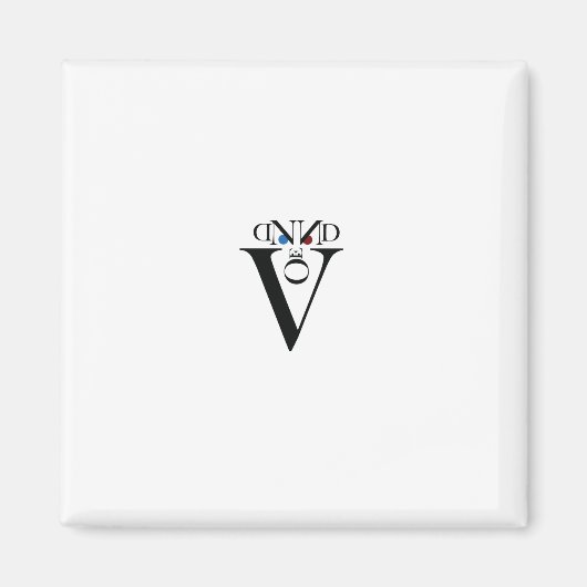 Letter Face Magnet (Voorkant)