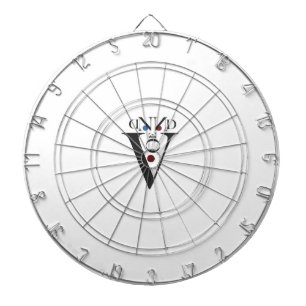 Letter Face Metal Cage Dartboard Dartbord