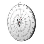 Letter Face Metal Cage Dartboard Dartbord (Voorkant Rechts)