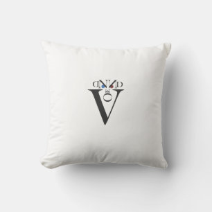 Letter Face Pillow Kussen