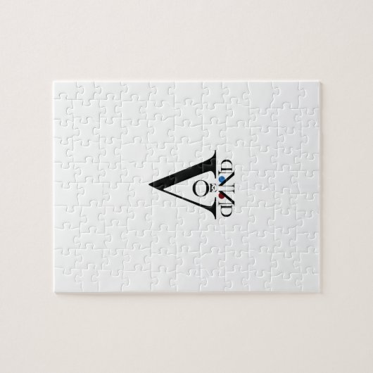 Letter Face Puzzle Legpuzzel (Horizontaal)