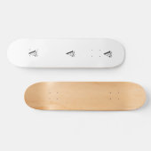 Letter Face Skateboard (Horizontaal)