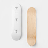 Letter Face Skateboard (Voorkant)