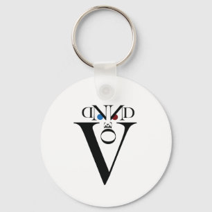 Letter Face Sleutelhanger