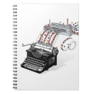 Letter Factory minimalistisch Notitieboek